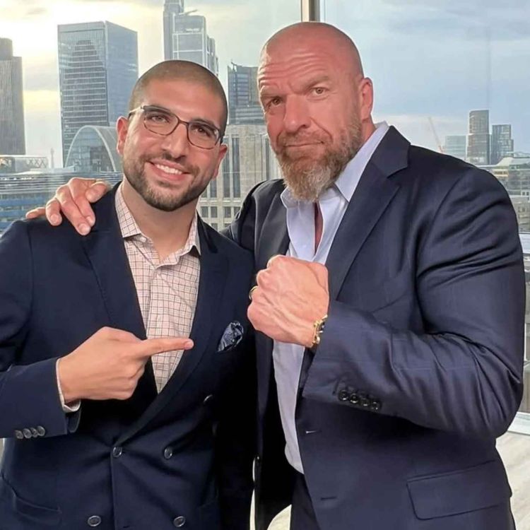 cover art for Triple H Comments On AEW Beating NXT, Chris Jericho Responds | AEW Add AAA Title Match To All Out