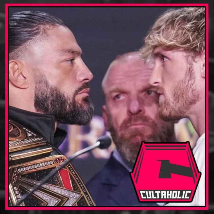 cover art for WWE CROWN JEWEL PREVIEW | LOGAN PAUL Challenges ROMAN REIGNS | Cultaholic Wrestling News