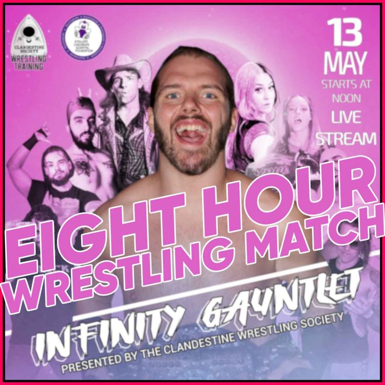 cover art for An EIGHT HOUR WRESTLING MATCH?  Leave it to YOUR SAVIOUR, MICHAEL RICHARD BLAIS! 