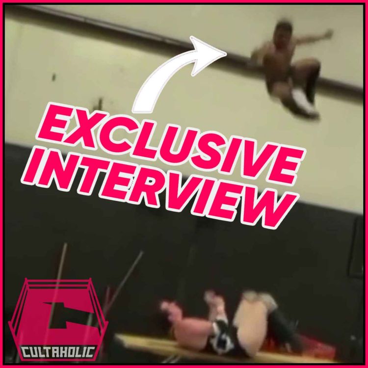 cover art for EXCLUSIVE: Marcus Everett on THAT Viral Elbow Drop, how he walked away from it and how it CHANGED HIS LIFE! | CULTAHOLIC WRESTLING NEWS