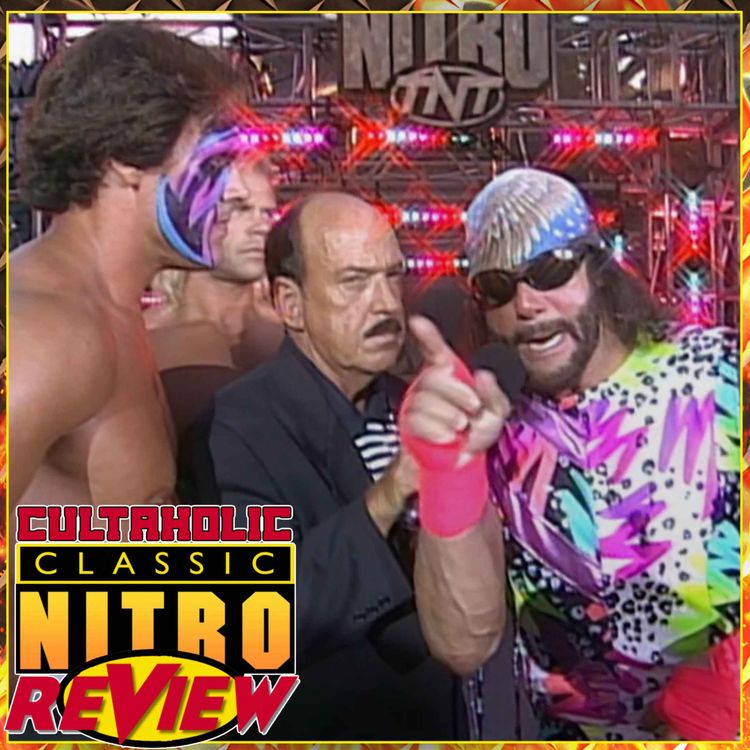 cover art for WCW Nitro #45: Sting, Macho Man and Lex Luger battle The Four Horsemen...but WHERE'S FLAIR? | CULTAHOLIC CLASSIC NITRO REVIEW