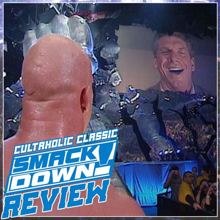 cover art for WWE SmackDown #123: Steve Austin battles Booker T in a FIRST BLOOD MATCH featuring a VERY RANDOM Returning Star! | CULTAHOLIC CLASSIC SMACKDOWN REVIEW