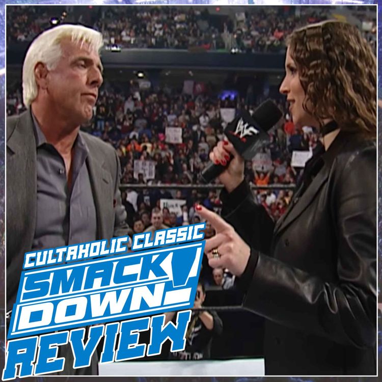 cover art for WWE SmackDown #125: Stephanie McMahon-Helmsley Confronts Ric Flair, Royal Rumble Title Match Confirmed | CULTAHOLIC CLASSIC SMACKDOWN REVIEW
