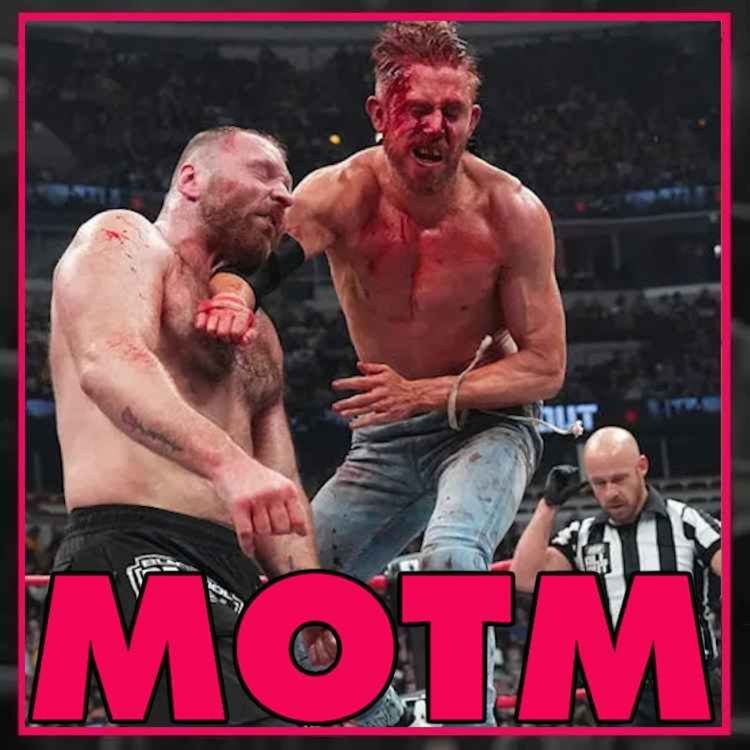 cover art for SEPTEMBER MATCHES OF THE MONTH: Jon Moxley vs Orange Cassidy (AEW All Out) Owens & Zayn vs The Judgement Day (WWE Payback), GUNTHER vs Gable and more! 