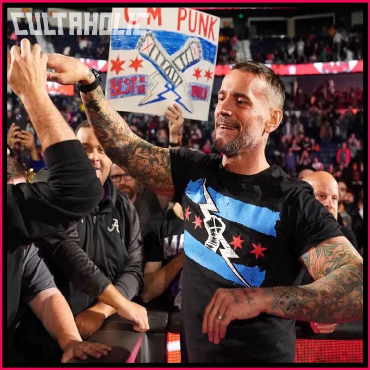 cover art for NEWS - CM Punk Makes WWE Raw Return | MJF Injured, AEW World Title Status Update