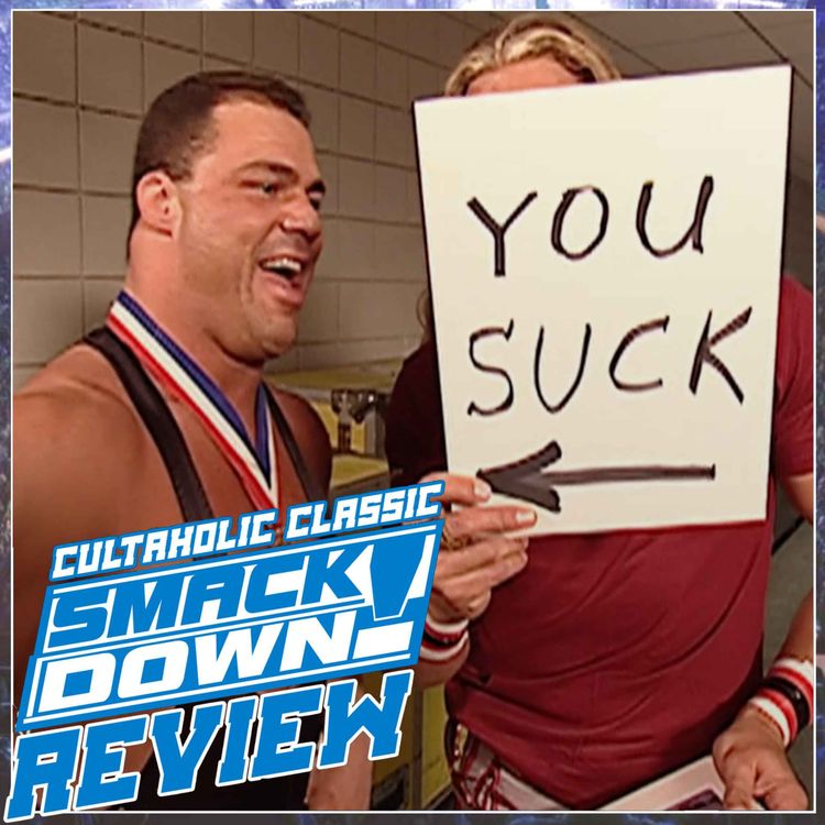 cover art for WWE SmackDown #138 - Edge & Kurt Angle shenanigans, Hulk Hogan and Triple H confrontation