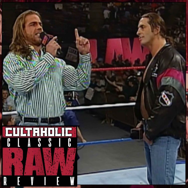 cover art for WWE Raw #191 - Bret Hart and Shawn Michaels Go FACE-TO-FACE!