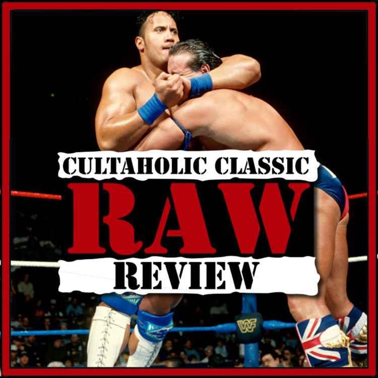 cover art for WWE Raw #193 - Royal Rumble 1997 Go-Home Show, Rocky Maivia battles British Bulldog