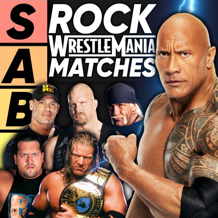 cover art for TIER LIST: Every Rock WWE WrestleMania Match