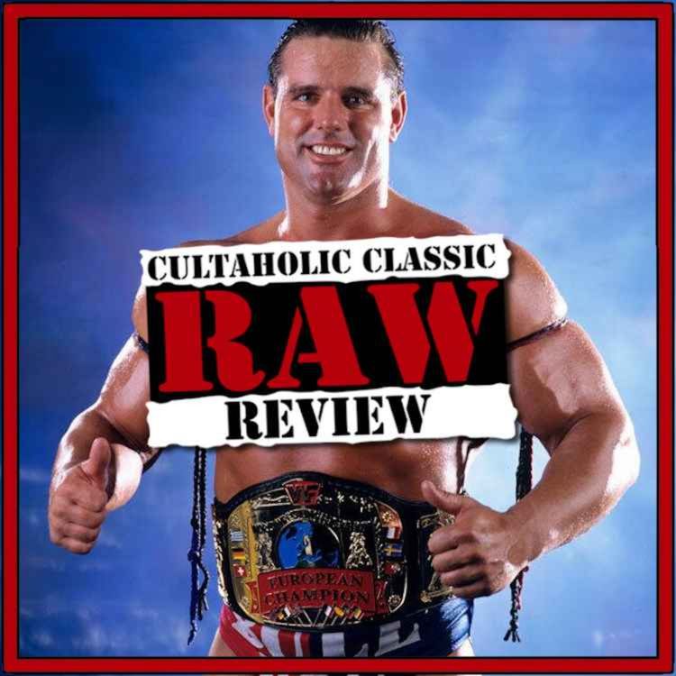 cover art for WWE Raw #199 - British Bulldog becomes the FIRST European Champion!