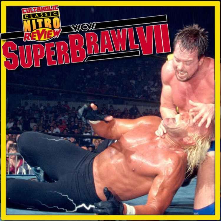 cover art for Retro Reactions - WCW SuperBrawl VII - Roddy Piper and Hollywood Hogan BATTLE In San Fransisco!