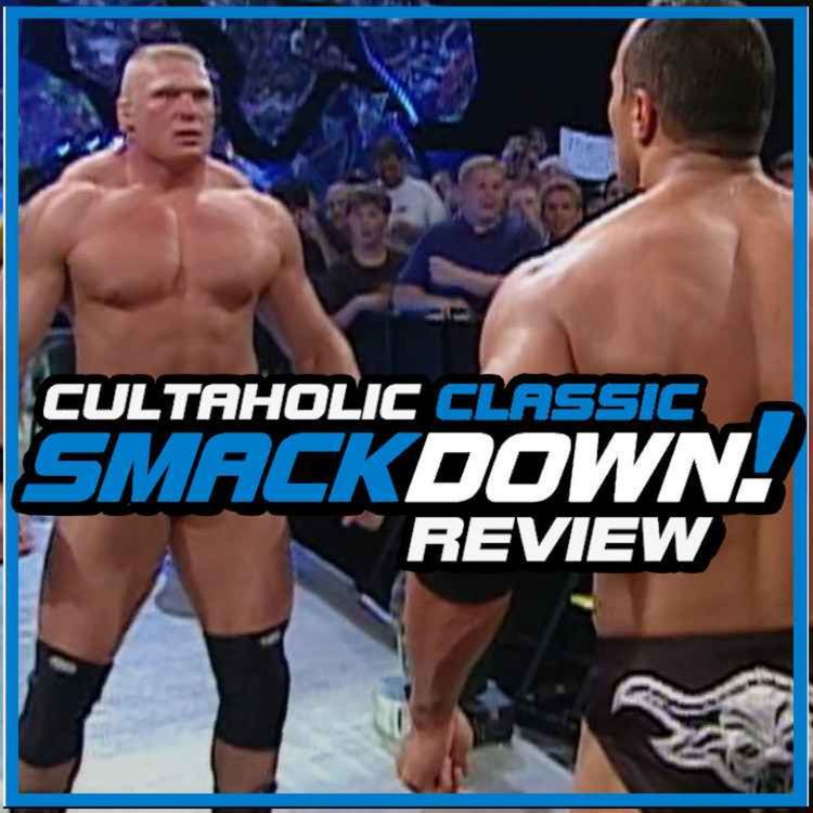 cover art for WWE SmackDown #157 - The Rock battles Chris Benoit ahead of SummerSlam