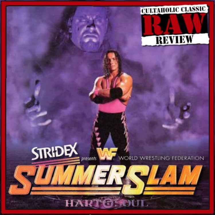 cover art for RETRO REACTIONS - WWE SummerSlam 1997: Hart & Soul