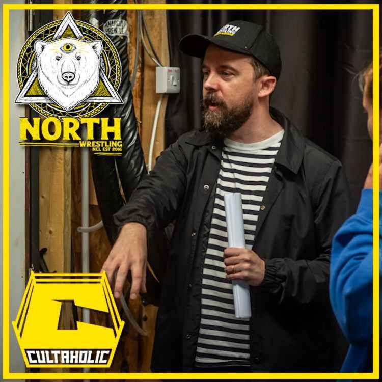 cover art for NORTH Wrestling's ANDREW BOWERS on leaving PROGRESS, promoting honesty and the challenges of Thunderstruck 3!