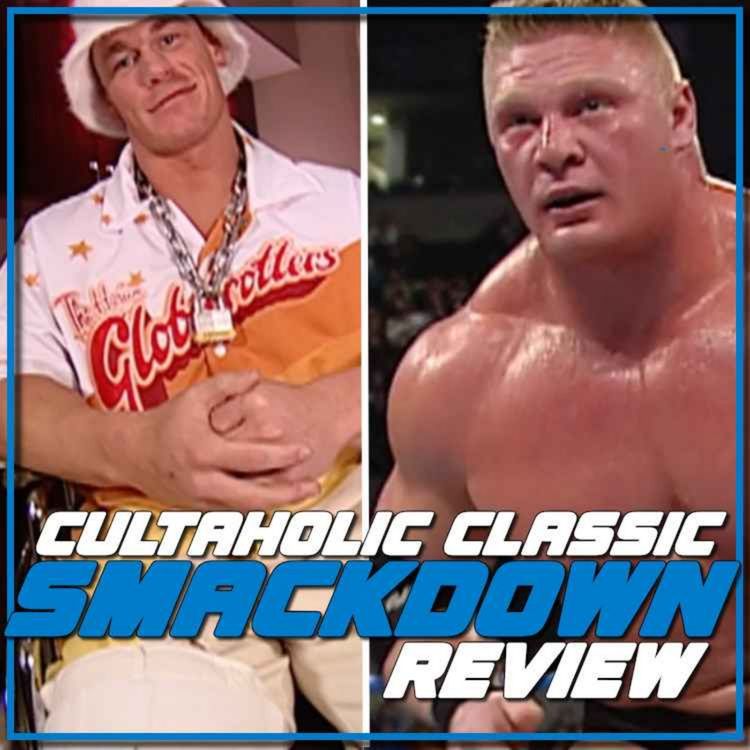 cover art for WWE SmackDown #184 - Brock Lesnar & John Cena's First Rivalry BEGINS!