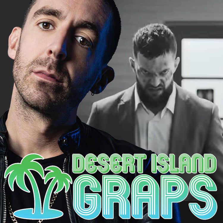 cover art for MILES KANE: "I asked Finn Balor to Body Slam me on the bed!" | DESERT ISLAND GRAPS
