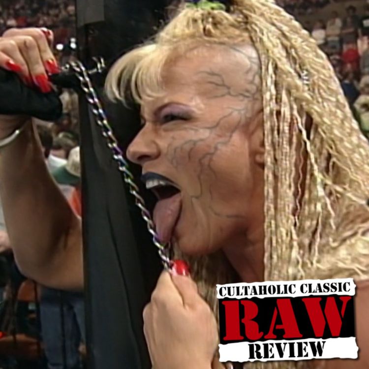 cover art for WWE Raw #250 - Sable & Luna HANDCUFFED!