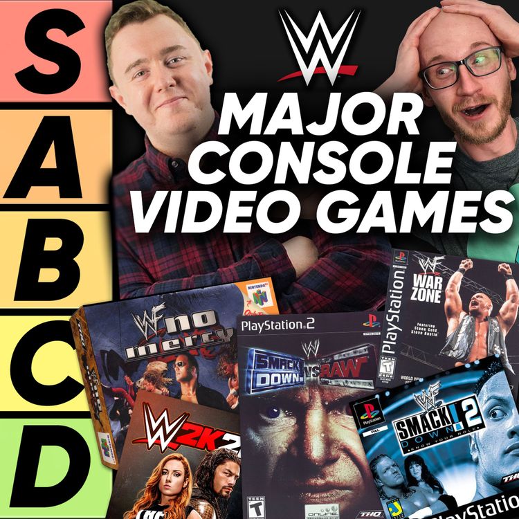 cover art for TIER LIST: WWE Major Console Video Games
