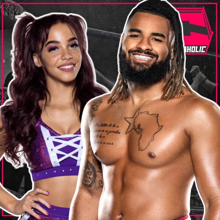 cover art for WWE NXTUK Stars Aleah James And Oliver Carter | WRESTLING INTERVIEW