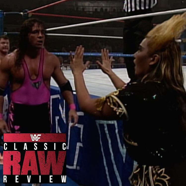 cover art for Classic Raw Review #102 | Bret Hart Battles Jerry Lawler, Lawrence Taylor Talks WWF Wrestlemania XI