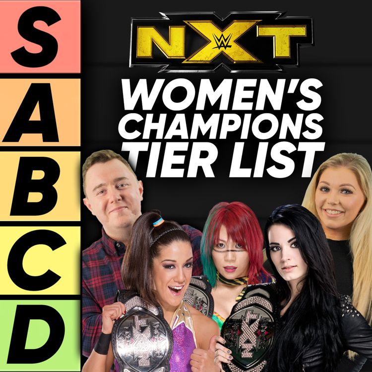 cover art for TIER LIST: WWE NXT Women's Champions