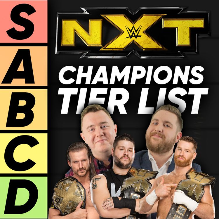 cover art for TIER LIST: WWE NXT Champions
