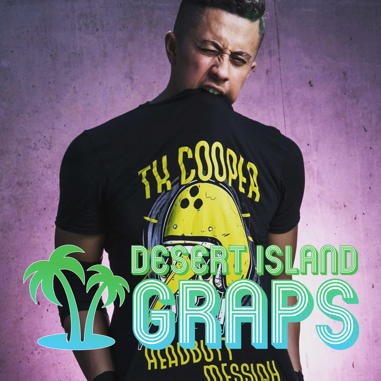 cover art for TK Cooper | Desert Island Graps Episode 29