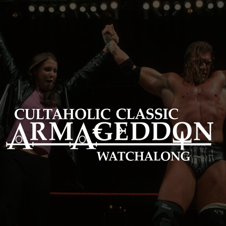 cover art for Cultaholic Classic Armageddon 1999 Watchalong | December 12th 1999