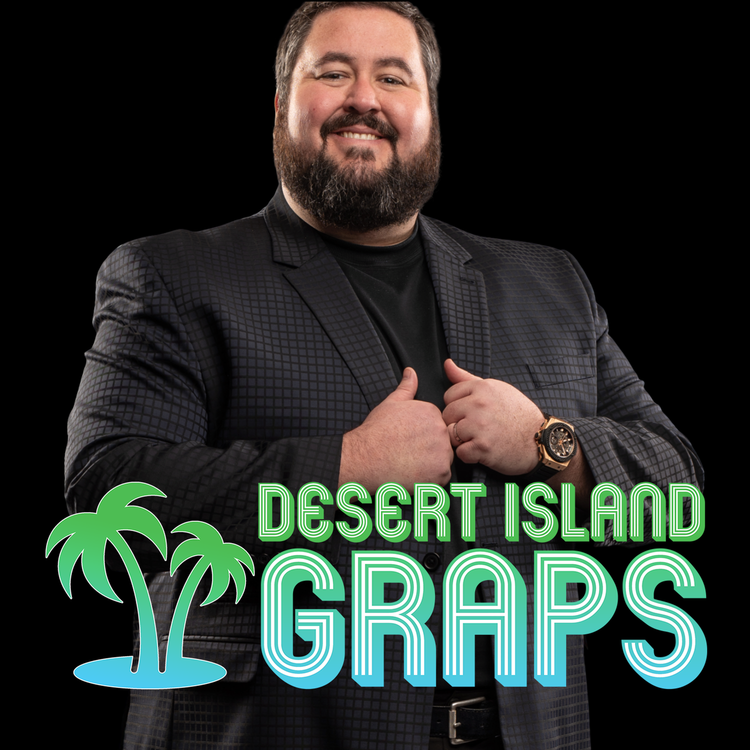 cover art for Conrad Thompson | Desert Island Graps Episode 9