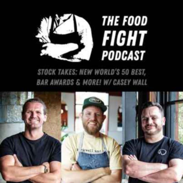cover art for Worlds 50 best restaurants and NYC hat rules feat. Casey Wall