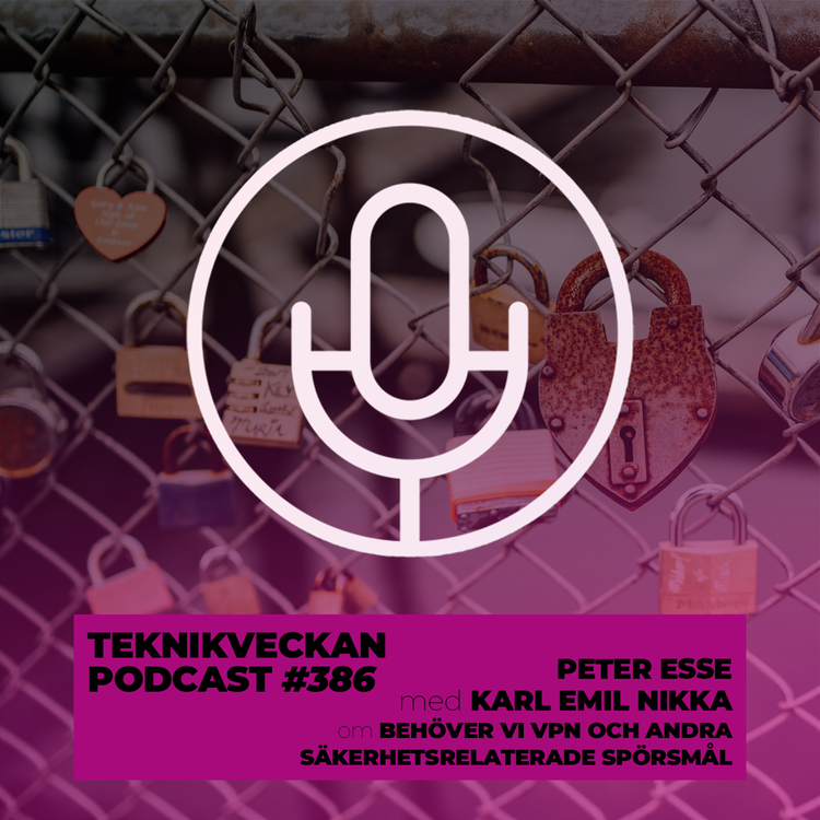 cover art for Behöver vi VPN och andra säkehetsrelaterade spörsmål med Karl Emil Nikka