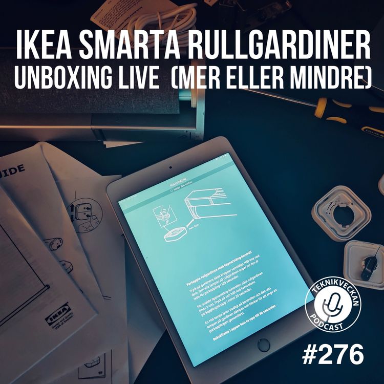 cover art for IKEA smarta rullgardiner - unboxing live (mer eller mindre)