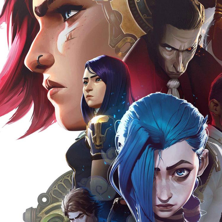 cover art for Arcane: Die beste Netflix-Serie 2021?