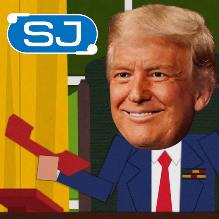 cover art for SJ Weekly: Trump vs. South Park - Comic-Con und Sydney Sweeney in Denim