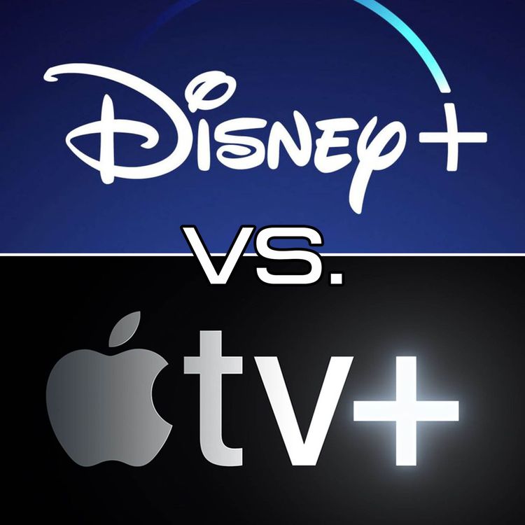 cover art for Disney+ versus Apple TV+: Die Zukunft des Streamings?