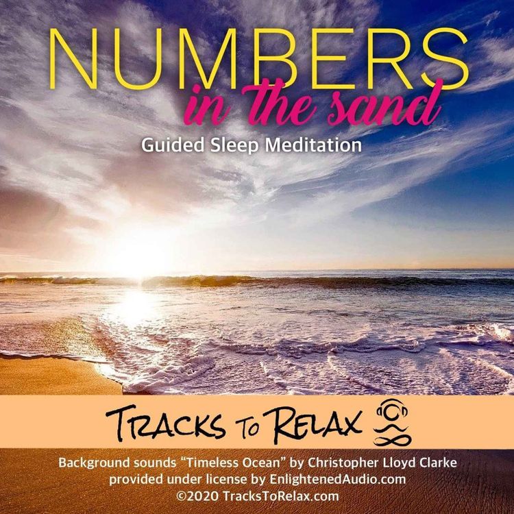 cover art for Numbers In The Sand - Relaxing Sleep Meditation