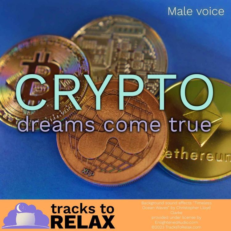 cover art for Dreams Come True Sleep Meditation - Crypto Currency - xrp - xlm - bitcoin