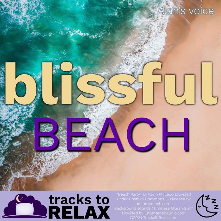 cover art for Beachside Bliss Sleep Meditation (1hr)