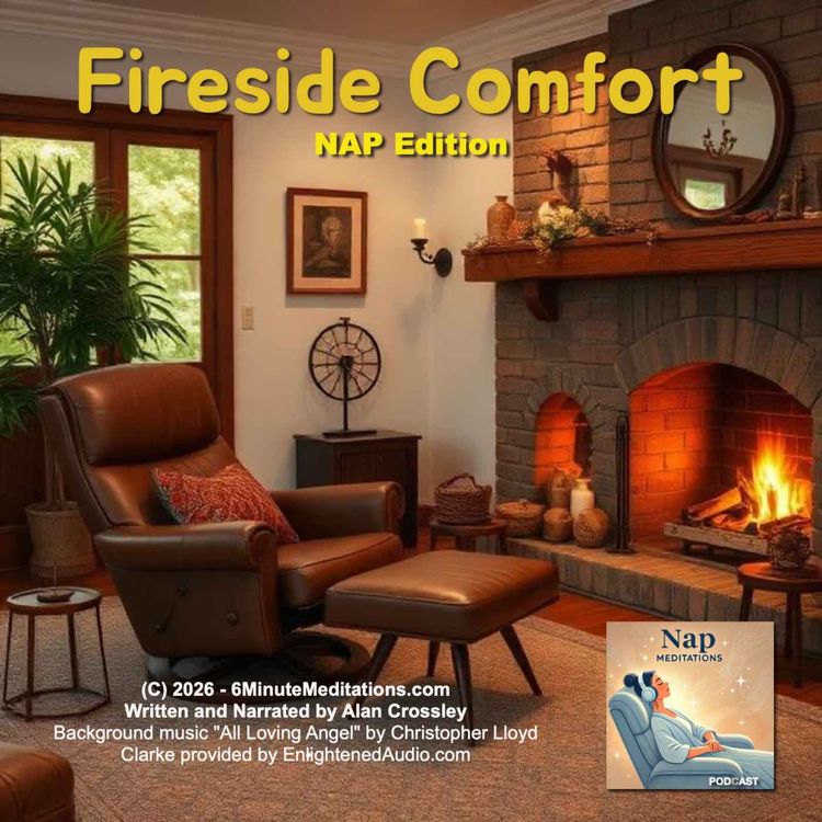 cover art for Fireside Comfort - A Guided Nap Meditation