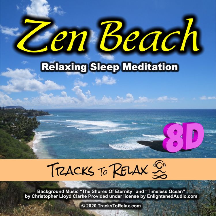 cover art for Zen Beach -  Relaxing Sleep Meditation