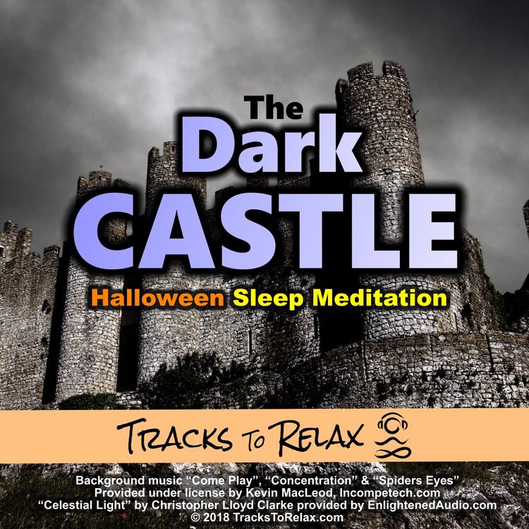 cover art for The Dark Castle Spooky October Sleep Meditation