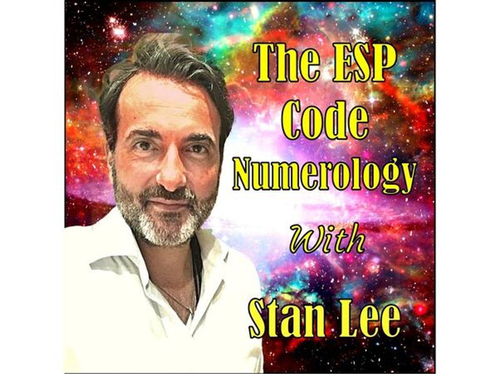 cover art for Stan Lee deciphers the Energy codes of Tesla. Jung, and Edgar Cayce