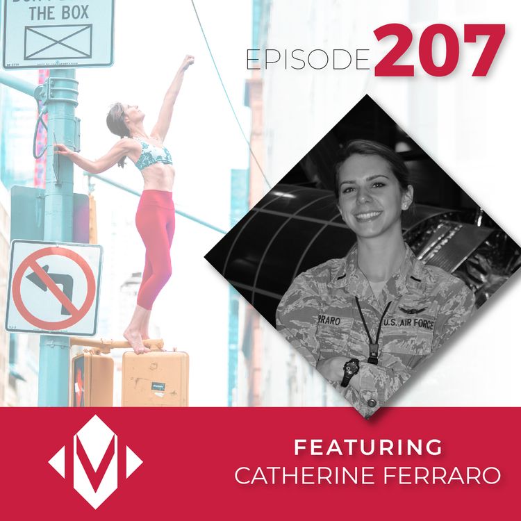 cover art for 207 | Using Yoga to Heal | with Catherine Ferraro