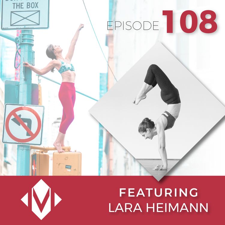 cover art for 108 | Supporting and taking care of the sacred sacrum | with Lara Heimann