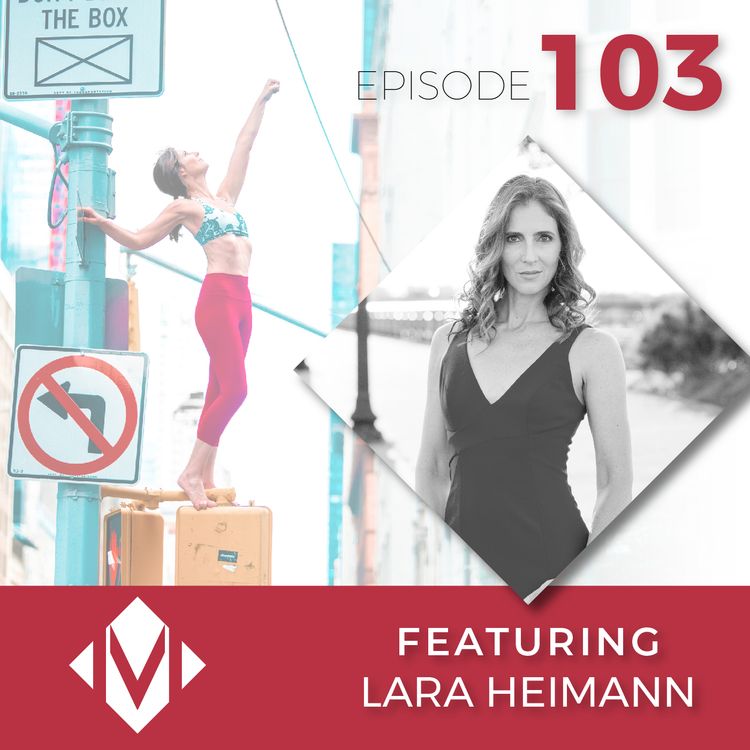 cover art for 103 | Working on the energy in your posture | with Lara Heimann