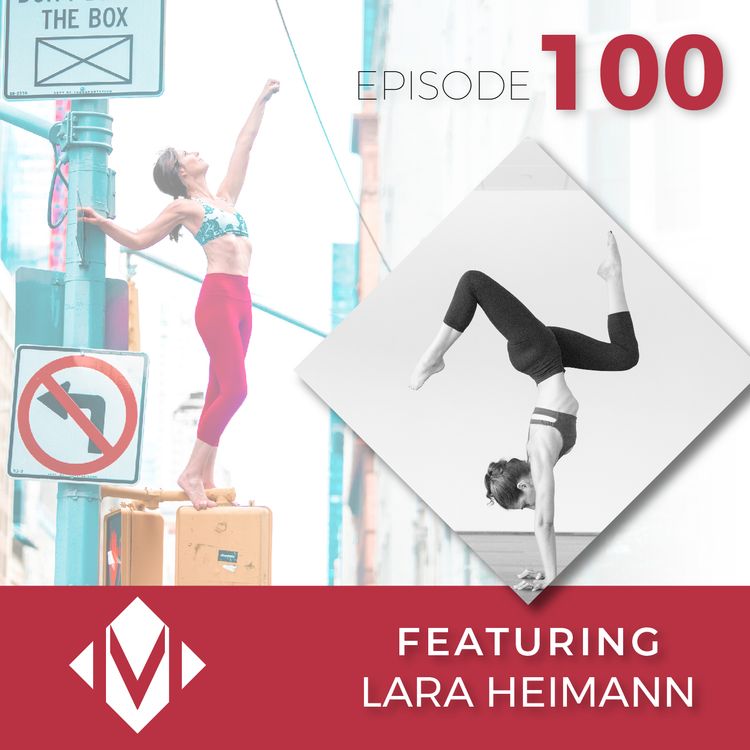 cover art for 100 | 100th episode with International Yoga Day! | with Lara Heimann