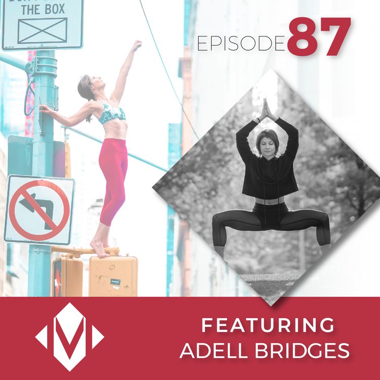 cover art for 087 | Yoga Talk | with Adell Bridges