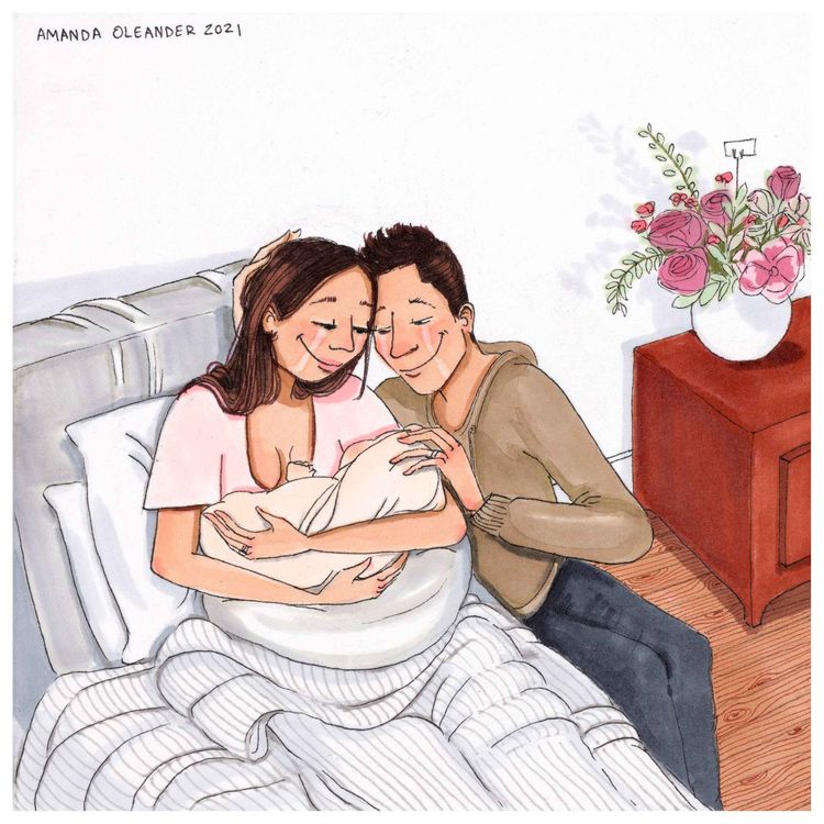 cover art for Benny's Birth Story, 30 Hours of Labor, and Emergency C-Section