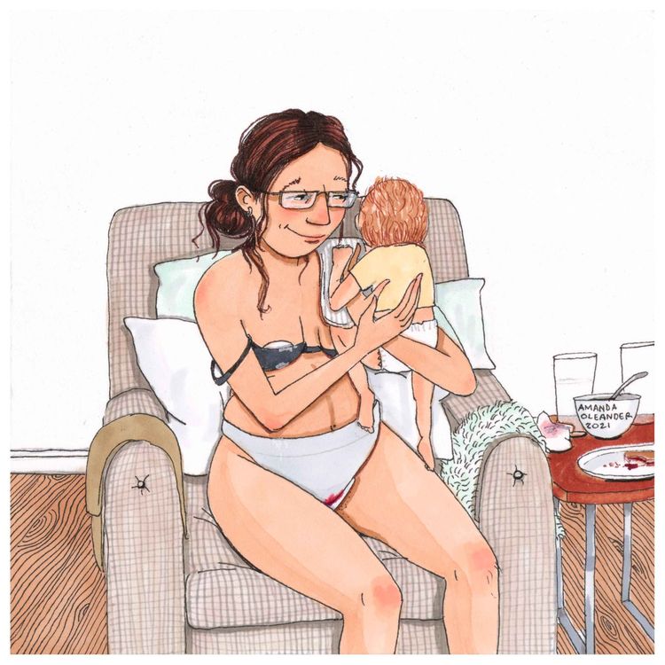 cover art for Navigating Postpartum, Night Terrors, and How It Feels to Now Be a Parent
