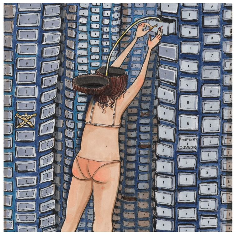 cover art for Why Amanda Oleander Decided to Archive 7 Years of Art 